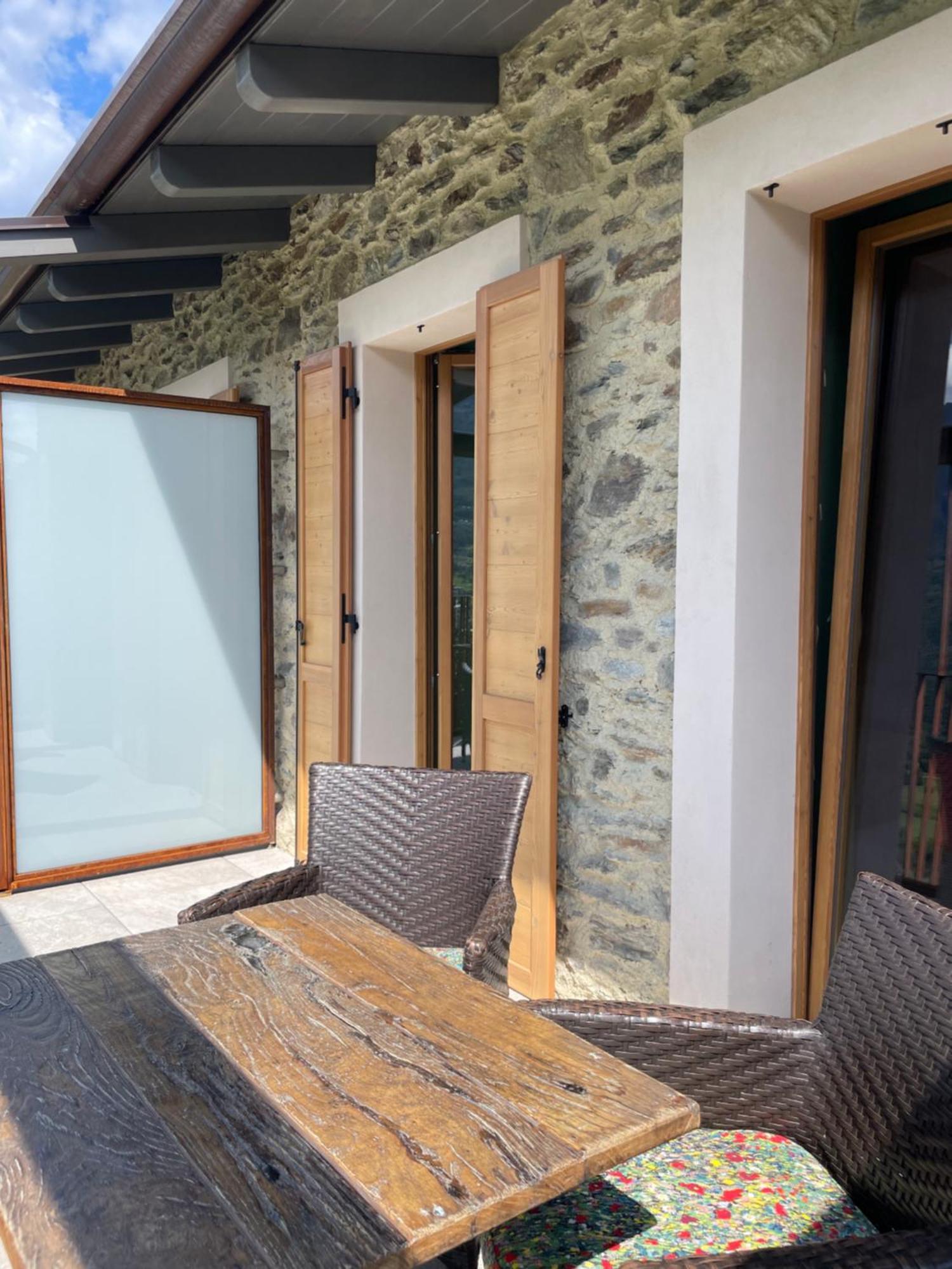 Ca' Barroni Agriresort Sondrio Bagian luar foto