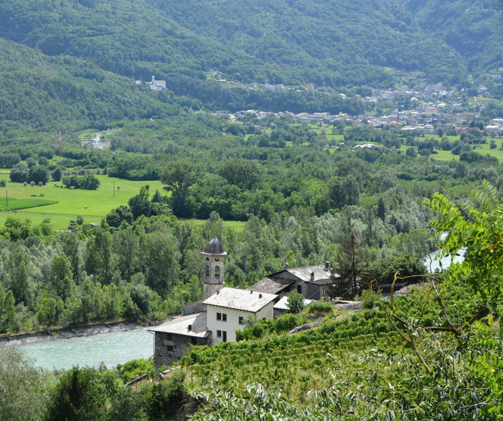 Ca' Barroni Agriresort Sondrio Bagian luar foto