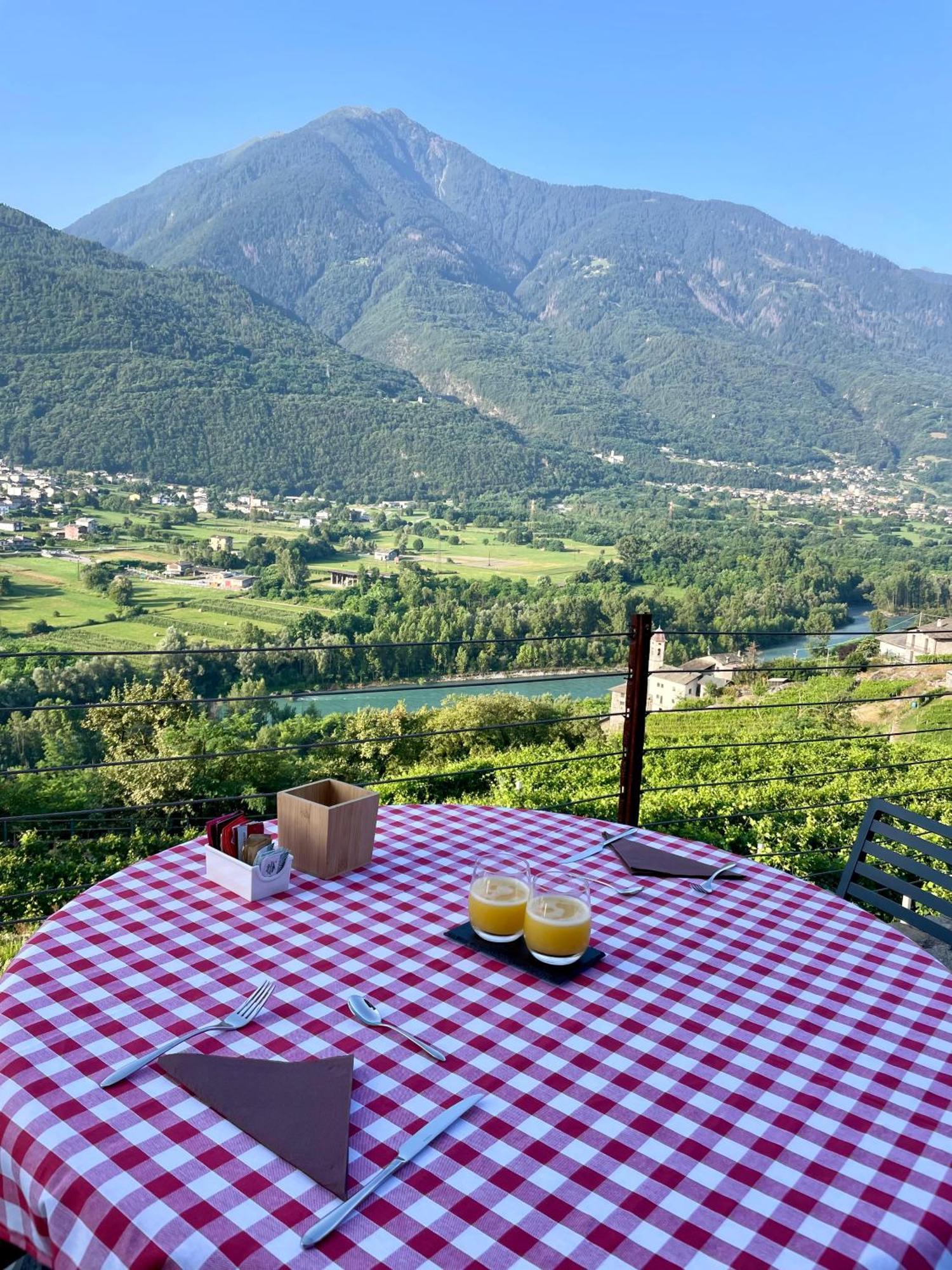 Ca' Barroni Agriresort Sondrio Bagian luar foto