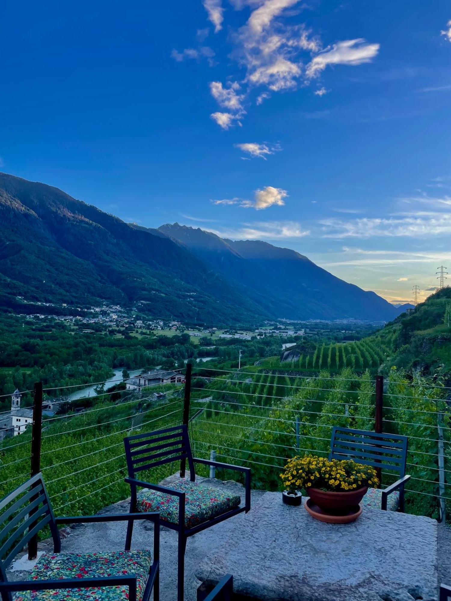 Ca' Barroni Agriresort Sondrio Bagian luar foto