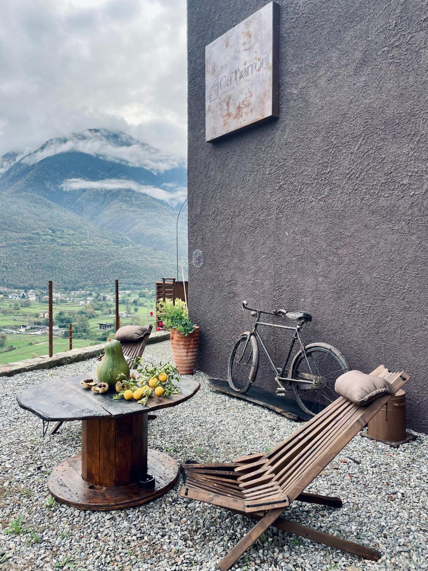 Ca' Barroni Agriresort Sondrio Bagian luar foto